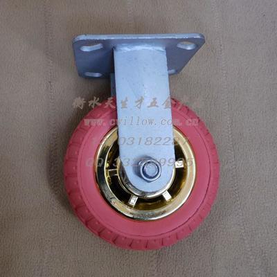 廠家直銷8寸鍍金橡膠定向腳輪 鍍金橡膠定向腳輪 橡膠定向腳輪圖片_高清圖_細(xì)節(jié)圖-衡水天生才五金產(chǎn)品商貿(mào) -